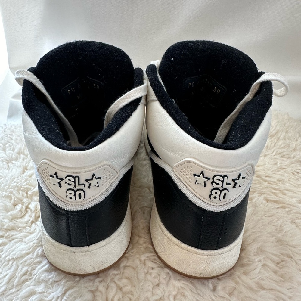 Saint Laurent women’s SL 80 high top sneaker - Picture 2 of 5